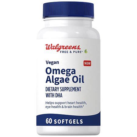 algae oil walgreens.